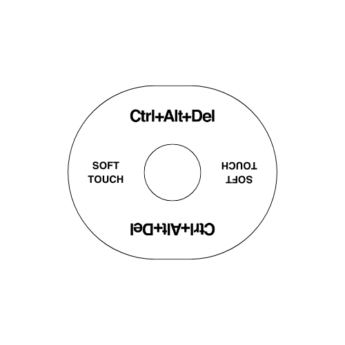 Teardrop SoftTouch - BlackLine