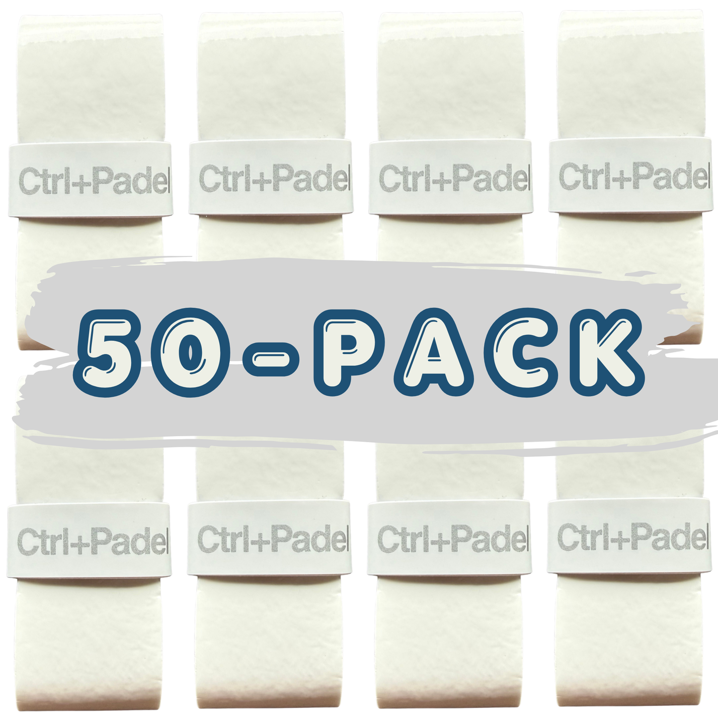 Ctrl+Padel | New Classic Overgrip — 50-pack