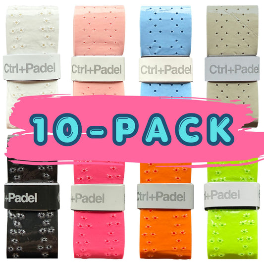 Ctrl+Padel Tacky Overgrip All Colors 10-pack