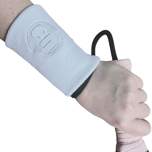 Ctrl+Padel – Wristband – White – 12 cm