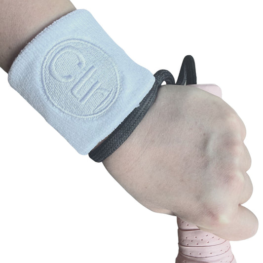 Ctrl+Padel – Wristband – White – 6 cm