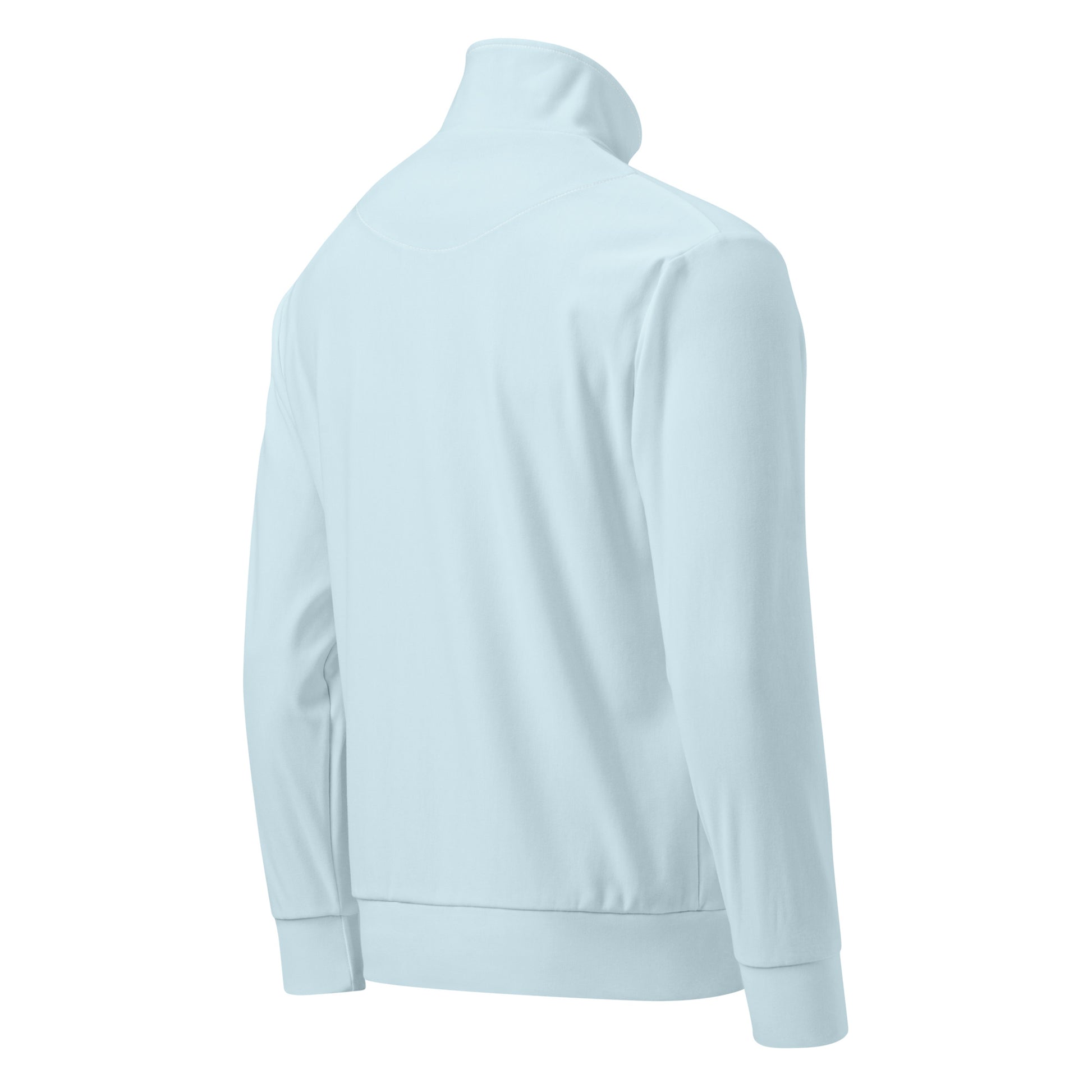 Aqua blue unisex Ctrl Padel elite track jacket shown from the back