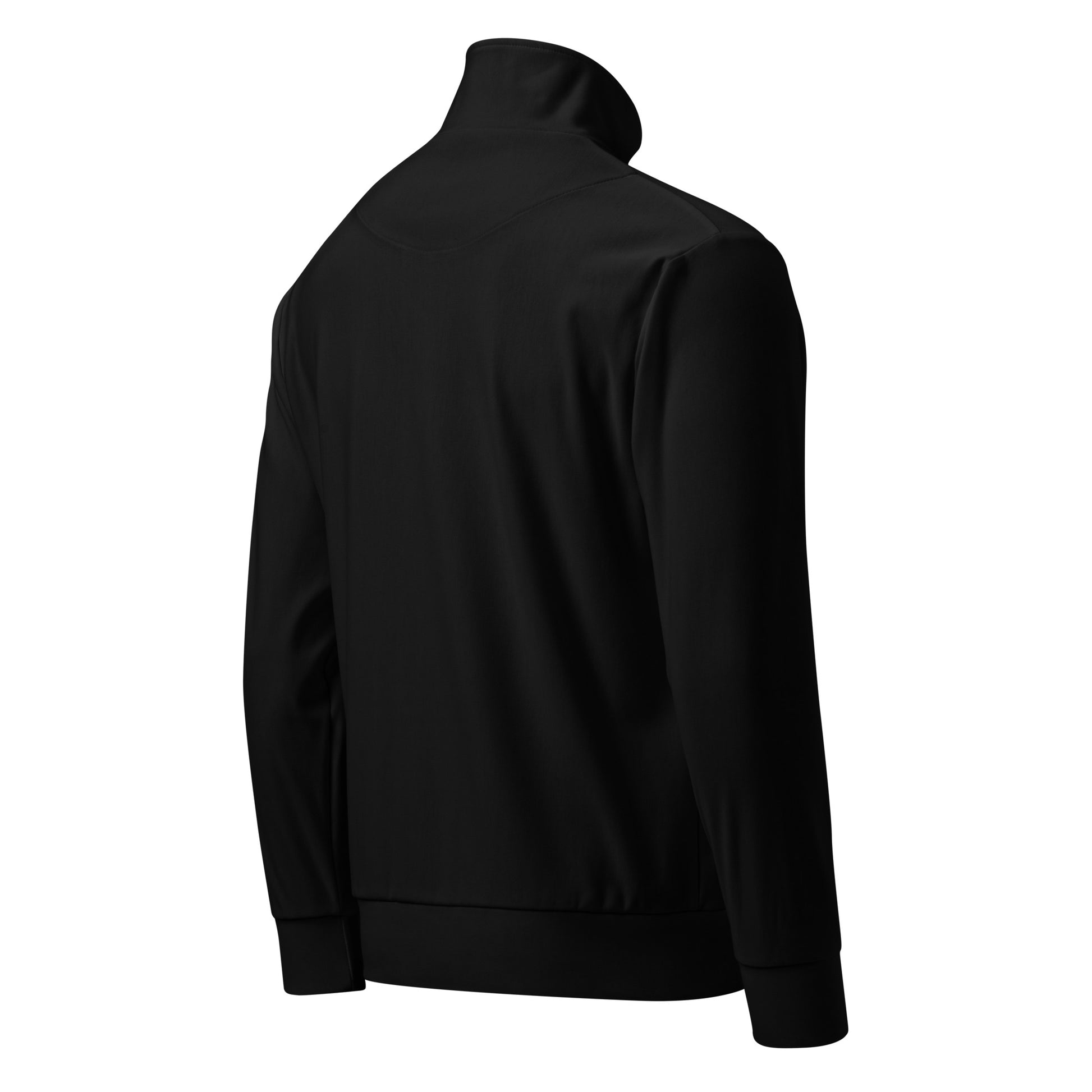 Black unisex Ctrl Padel elite track jacket shown from the back