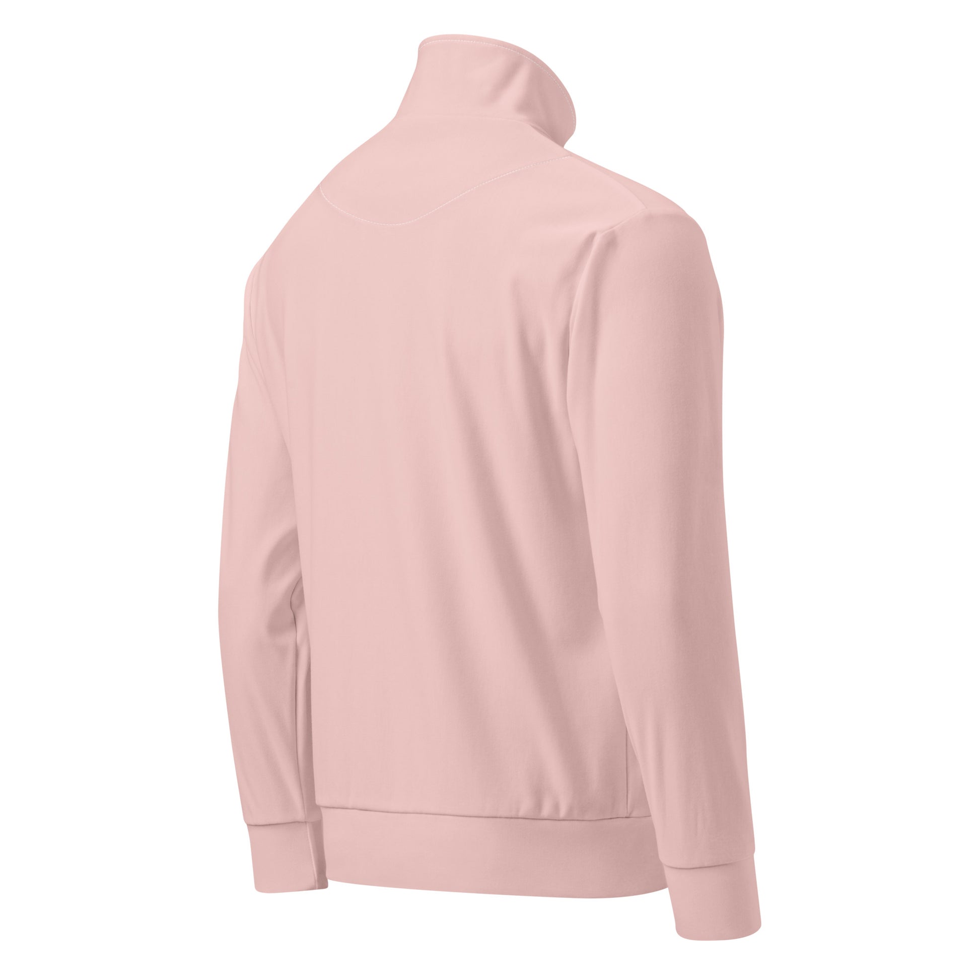 Light pink unisex Ctrl Padel elite track jacket shown from the back