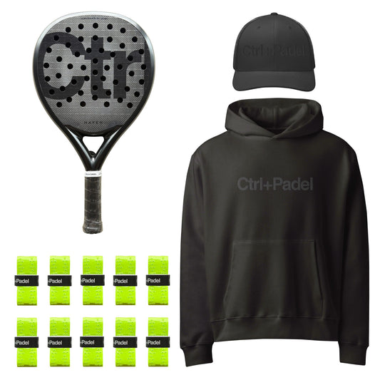 Ctrl+Padel | Mens Black Pack — Neon Accent — FOUNDER01