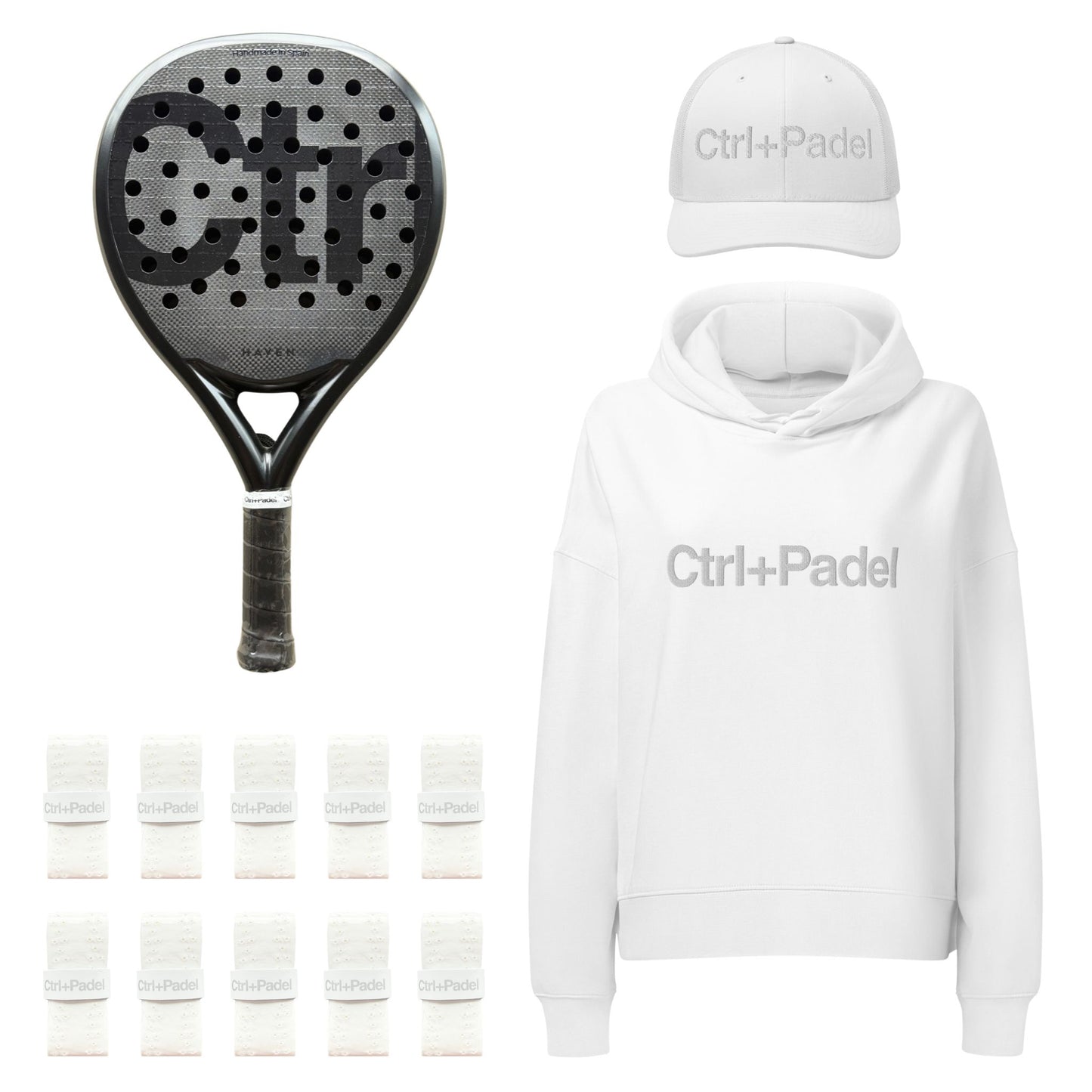 Ctrl+Padel | Women's White Pack — FOUNDER01 (Kopio)